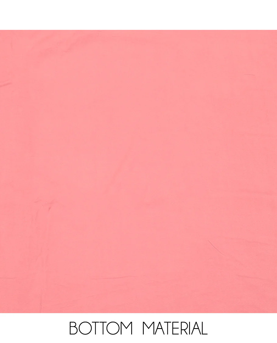 Pink Material Chudidar Set, Accentuated with Chikankari-Style Embroidery and Neck Work on Georgette Top, a Plain Santoon Bottom, and Paired with a Floral Vine Embroidery Georgette Dupatta - Image 3